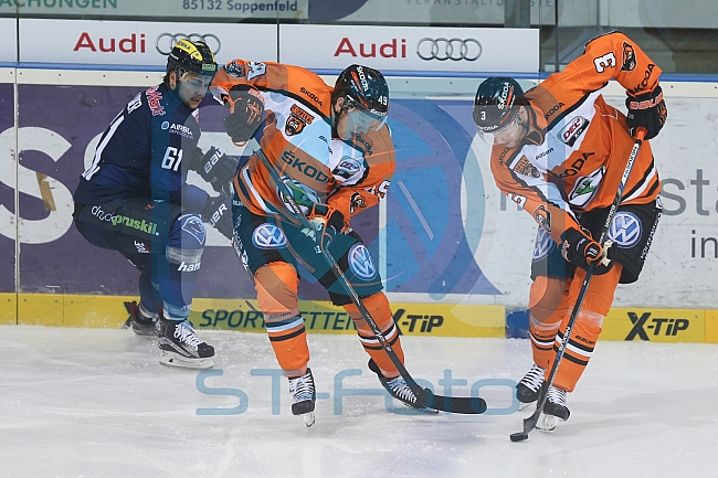 ERC Ingolstadt - Grizzlys Wolfsburg, Eishockey, DEL, Deutsche Eishockey Liga, Spieltag 12, 18.10..2015
