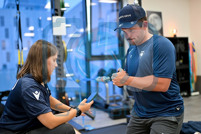 Eishockey, Herren, DEL, Saison 2025-2026, ERC Ingolstadt - Fitnesstests, 02.08.2025