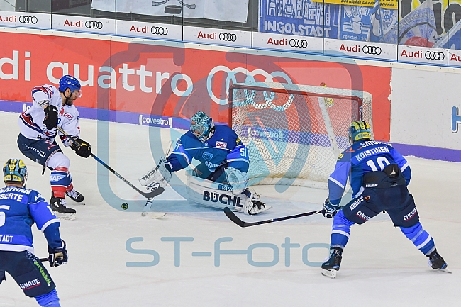 ERC Ingolstadt - Adler Mannheim, Eishockey, DEL, Deutsche Eishockey Liga, Playoffs, Viertelfinale, Spiel 3, 18.03.2018