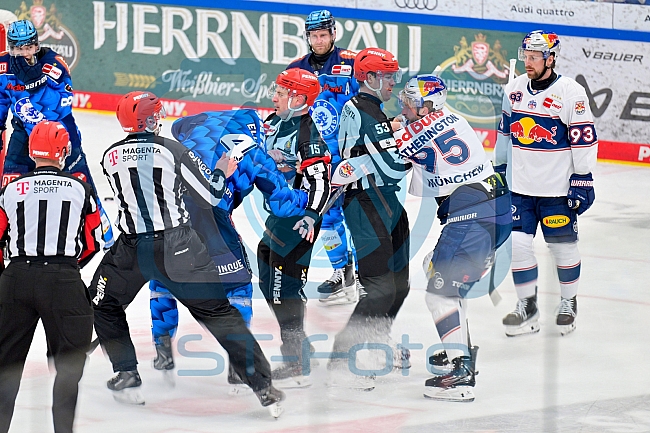 Eishockey, Herren, DEL, Saison 2025-2026, Playoffs, Viertelfinale, Spiel 4, ERC Ingolstadt - EHC Red Bull München, 31.03.2026