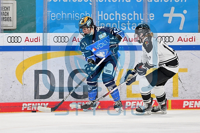 Eishockey, Frauen, DFEL, Saison 2023-2024, ERC Ingolstadt - Amsterdam Tigers, 06.01.2024