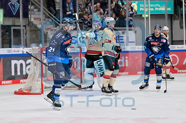 Eishockey, Herren, DEL, Saison 2024-2025, Playoffs Viertelfinale, Spiel 1, ERC Ingolstadt - Nürnberg Ice Tigers, 16.03.2025
