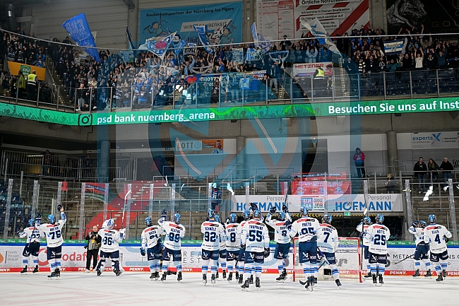 Eishockey, Herren, DEL, Saison 2025-2026, Spiel 39, Nürnberg Ice Tigers - ERC Ingolstadt, 11.01.2026