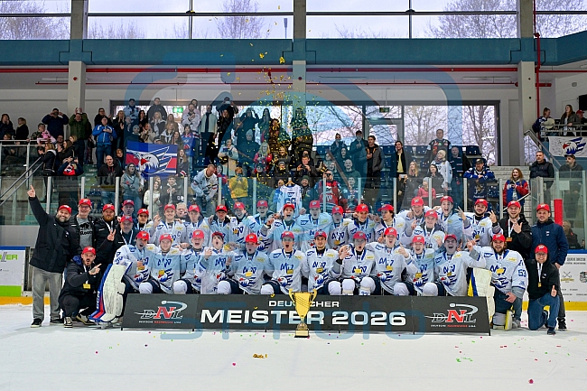 Eishockey, Herren, U20 DNL, Saison 2025-2026, Finale - Spiel 3, ERC Ingolstadt - Jungadler Mannheim, 04.04.2026