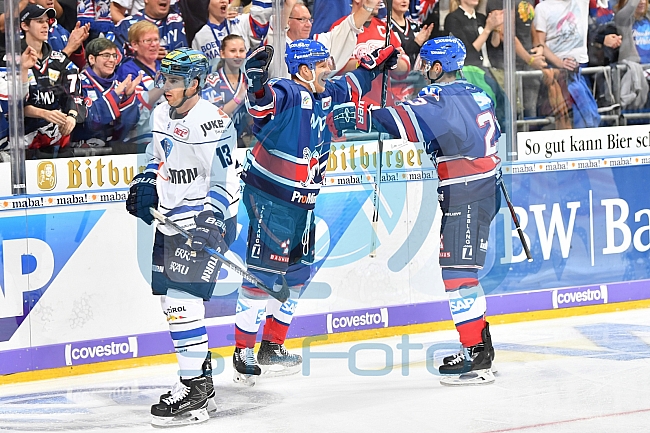 Adler Mannheim vs ERC Ingolstadt, Eishockey, DEL, Deutsche Eishockey Liga, Spieltag 10, 06.10.2017