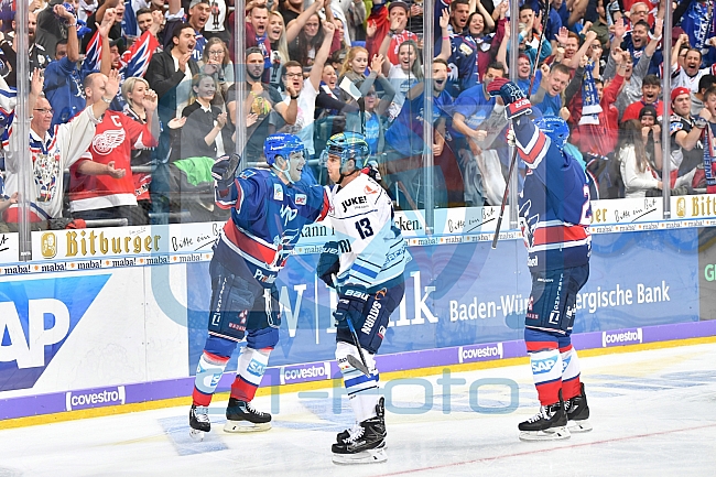 Adler Mannheim vs ERC Ingolstadt, Eishockey, DEL, Deutsche Eishockey Liga, Spieltag 10, 06.10.2017