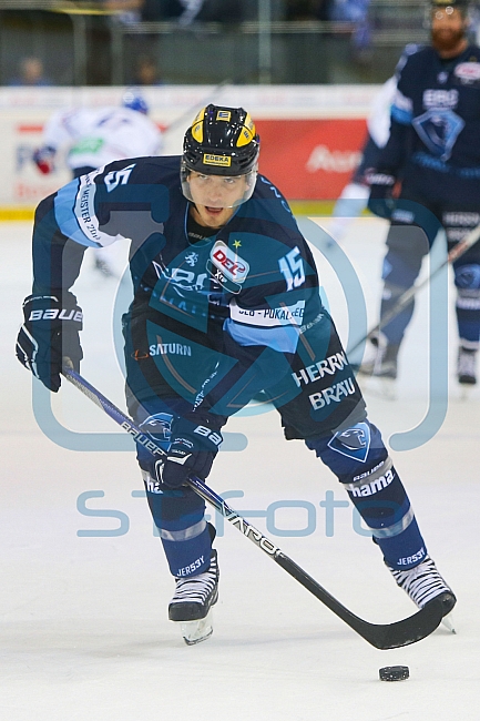 ERC Ingolstadt - Adler Mannheim, Eishockey, DEL, Deutsche Eishockey Liga, Spieltag 4, 20.09.2015