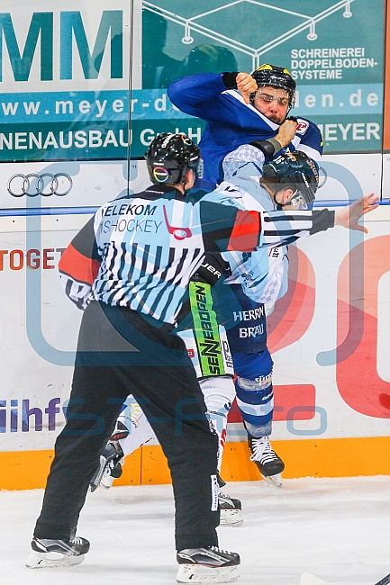 ERC Ingolstadt - Straubing Tigers, Eishockey, DEL, Deutsche Eishockey Liga, Spieltag 16, 24.01.2017