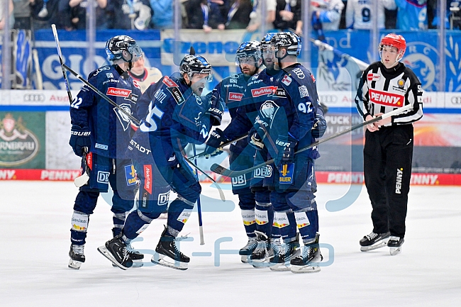 Eishockey, Herren, DEL, Saison 2024-2025, Playoffs Viertelfinale, Spiel 5, ERC Ingolstadt - Nürnberg Ice Tigers, 26.03.2025