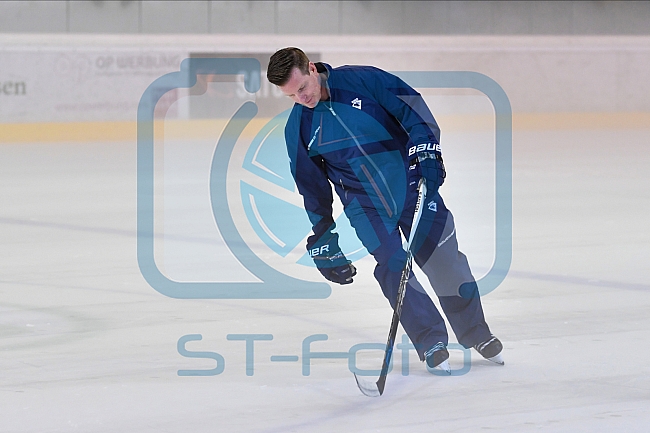 Fantraining mit Co-Trainer Tim Regan (ERC Ingolstadt), Vinschgau Cup, 24.08.2019