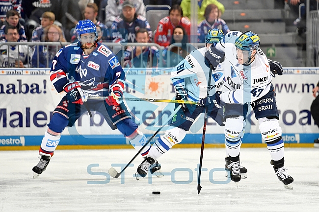 Adler Mannheim vs ERC Ingolstadt, Eishockey, DEL, Deutsche Eishockey Liga, Playoffs, Spiel 2, 16.03.2018