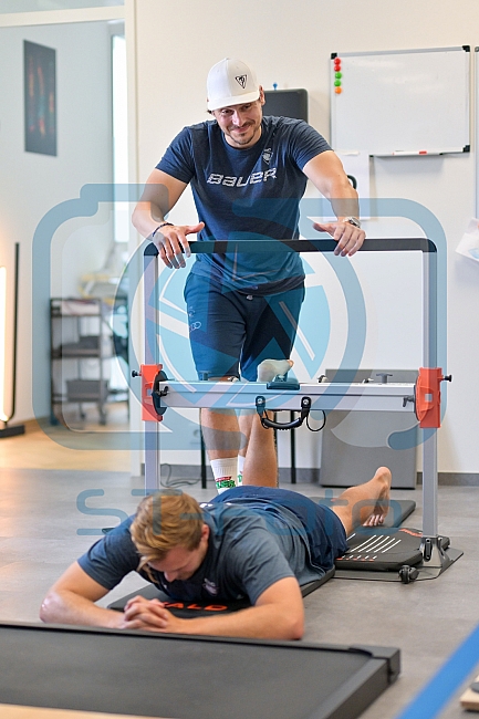 Eishockey, Herren, DEL, Saison 2024-2025, ERC Ingolstadt - Fitnesstest, 03.08.2024