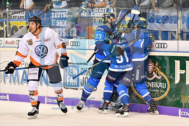ERC Ingolstadt vs Grizzlys Wolfsburg, Eishockey, DEL, Deutsche Eishockey Liga, Spieltag 12, 13.10.2017