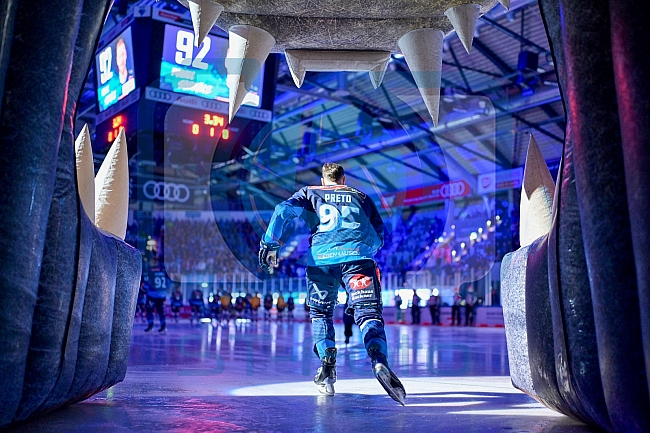 Eishockey, Herren, DEL, Saison 2024-2025, Playoffs Viertelfinale, Spiel 3, ERC Ingolstadt - Nürnberg Ice Tigers, 21.03.2025