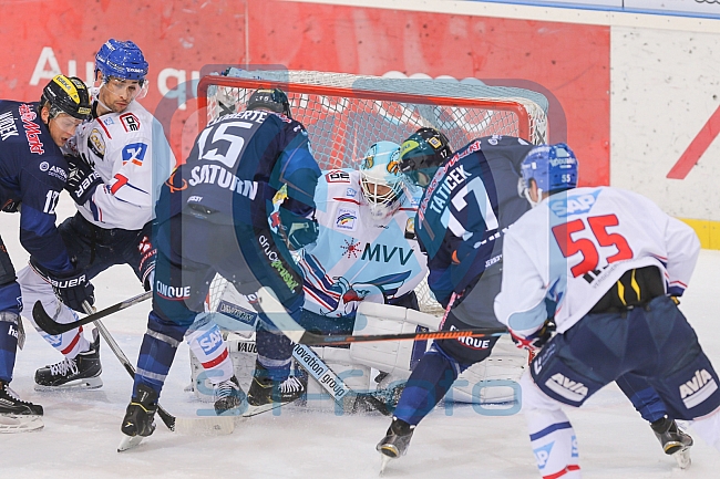 ERC Ingolstadt - Adler Mannheim, Eishockey, DEL, Deutsche Eishockey Liga, Spieltag 4, 20.09.2015