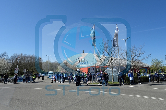 Playoffs, Eishockey, Herren, DEL, Saison 2020-2021, ERC Ingolstadt - EHC Red Bull München, 22.04.2021