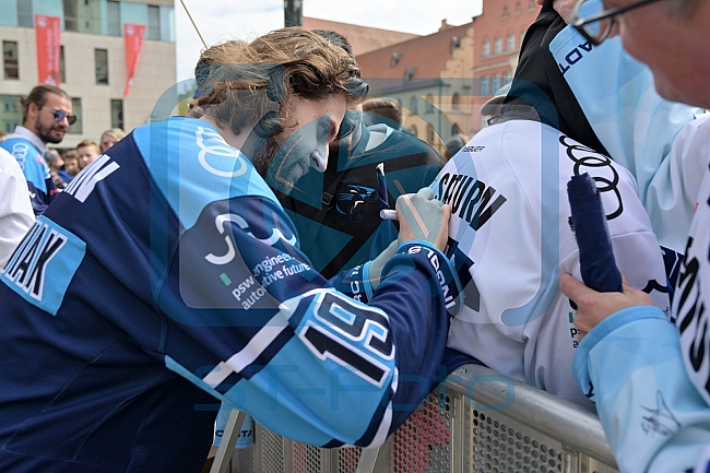 Eishockey, Herren, DEL, Saison 2022-2023, ERC Ingolstadt - Saisonabschlussfeier, 29.04.2023