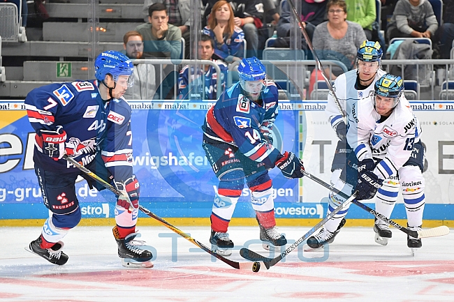 Adler Mannheim vs ERC Ingolstadt, Eishockey, DEL, Deutsche Eishockey Liga, Spieltag 10, 06.10.2017