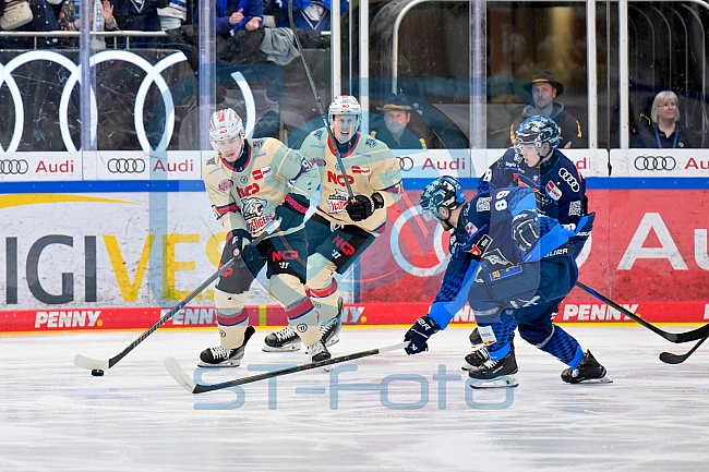 Eishockey, Herren, DEL, Saison 2024-2025, Playoffs Viertelfinale, Spiel 3, ERC Ingolstadt - Nürnberg Ice Tigers, 21.03.2025