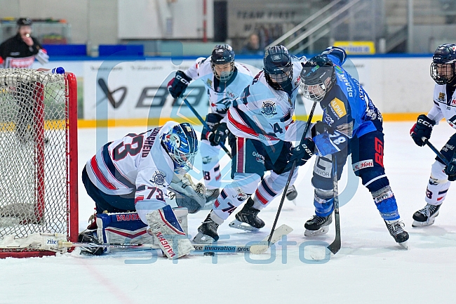 Eishockey, U20, DNL, Saison 2024-2025, Playoffs Halbfinale - Spiel 3, ERC Ingolstadt - Jungadler Mannheim, 22.03.2025