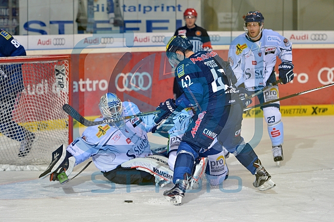 ERC Ingolstadt vs Straubing Tigers, Eishockey, DEL, Deutsche Eishockey Liga, 22.12.2015