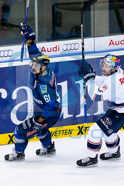 ERC Ingolstadt vs EHC Red Bull Muenchen, Eishockey, DEL, Deutsche Eishockey Liga, Spieltag 52, 06.03.2016