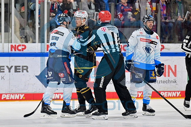 Eishockey, Herren, DEL, Saison 2024-2025, Playoffs Viertelfinale, Spiel 6, Nürnberg Ice Tigers - ERC Ingolstadt, 28.03.2025