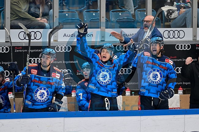 Eishockey, Herren, DEL, Saison 2025-2026, Playoffs Halbfinale, Spiel 3, ERC Ingolstadt - Grizzlys Wolfsburg, 19.09.2025