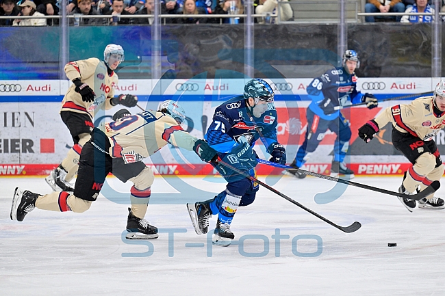 Eishockey, Herren, DEL, Saison 2024-2025, Playoffs Viertelfinale, Spiel 3, ERC Ingolstadt - Nürnberg Ice Tigers, 21.03.2025