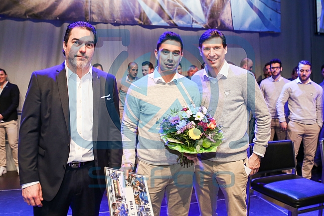 Abschlussfeier der Saison 2017 / 2018 in der Spielstaette des ERC Saturn Arena