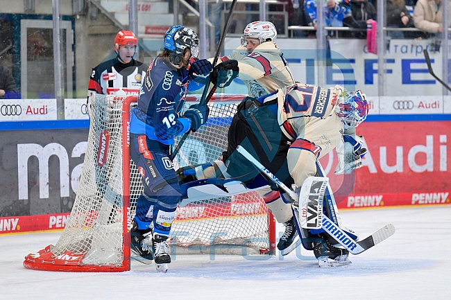 Eishockey, Herren, DEL, Saison 2024-2025, Playoffs Viertelfinale, Spiel 3, ERC Ingolstadt - Nürnberg Ice Tigers, 21.03.2025
