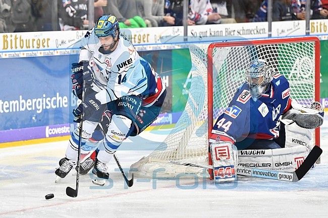 Adler Mannheim vs ERC Ingolstadt, Eishockey, DEL, Deutsche Eishockey Liga, Spieltag 39, 24.01.2018