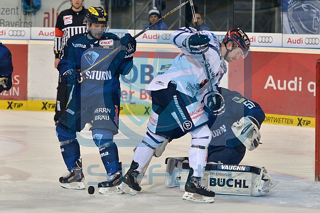 ERC Ingolstadt vs Iserlohn Roosters, Eishockey, DEL, Deutsche Eishockey Liga, 28.02.2016
