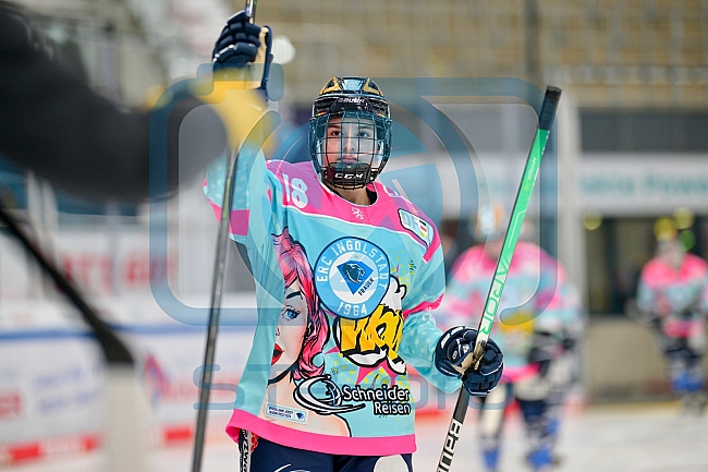 Eishockey, Frauen, DFEL, Saison 2023-2024, ERC Ingolstadt - Mad Dogs Mannheim, 18.02.2024