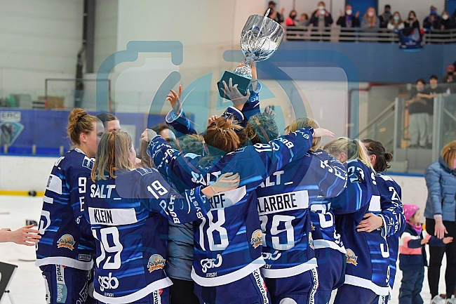 Eishockey, Frauen, DFEL, Playoffs Finale Spiel 4, Saison 2021-2022, ERC Ingolstadt - ECDC Memmingen Indians, 20.03.2022