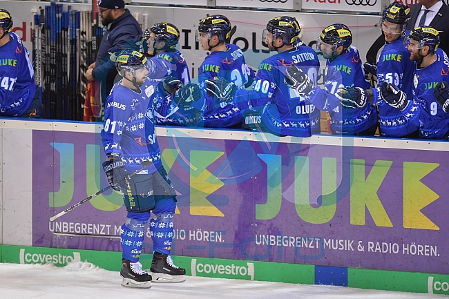 ERC Ingolstadt vs Grizzlys Wolfsburg, Eishockey, DEL, Deutsche Eishockey Liga, Spieltag 30, 21.12.2018