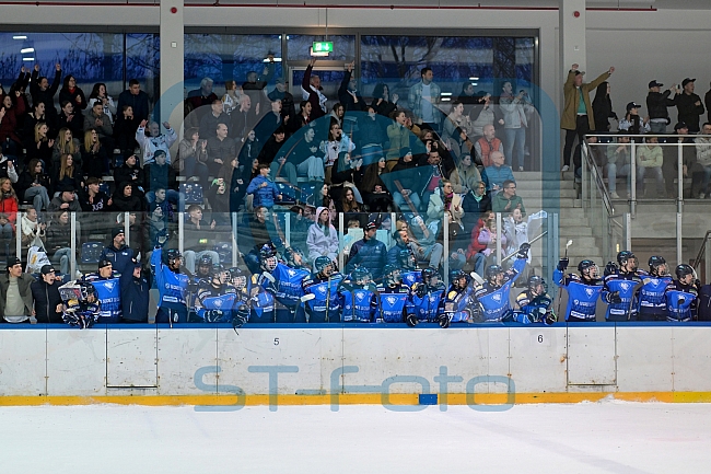 Eishockey, U20, DNL, Saison 2024-2025, Playoffs Halbfinale - Spiel 3, ERC Ingolstadt - Jungadler Mannheim, 22.03.2025