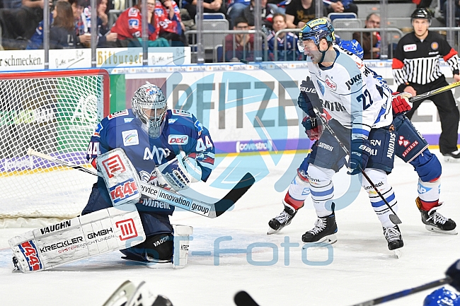 Adler Mannheim vs ERC Ingolstadt, Eishockey, DEL, Deutsche Eishockey Liga, Spieltag 45, 24.01.2018