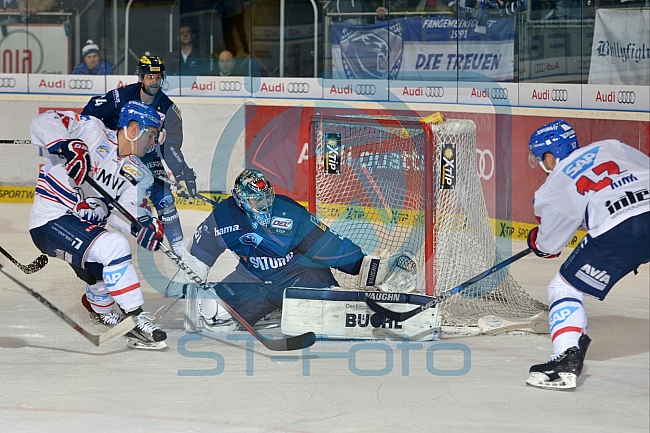 ERC Ingolstadt vs Adler Mannheim, Eishockey, DEL, Deutsche Eishockey Liga, 24.02.2016
