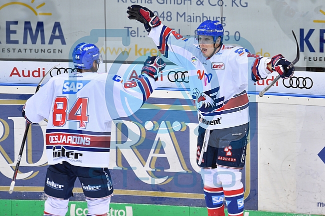 ERC Ingolstadt vs Adler Mannheim, Eishockey, DEL, Deutsche Eishockey Liga, Playoffs, Spiel 1, 14.03.2018