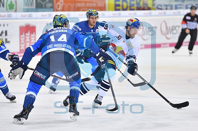 ERC Ingolstadt vs EHC Red Bull Muenchen, Eishockey, DEL, Deutsche Eishockey Liga, Spieltag 40, 07.01.2018