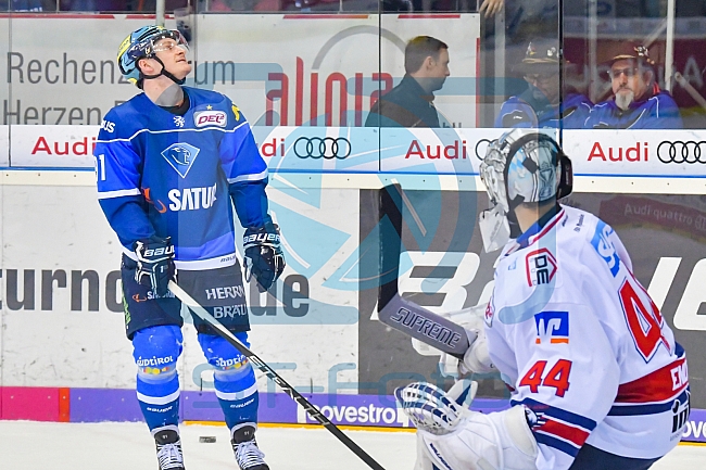 ERC Ingolstadt - Adler Mannheim, Eishockey, DEL, Deutsche Eishockey Liga, Playoffs, Viertelfinale, Spiel 5, 23.03.2018