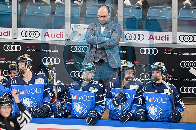 Eishockey, Frauen, DFEL, Playoffs, Finale, Spiel 3, Saison 2023-2024, ERC Ingolstadt - ECDC Memmingen Indians, 23.03.2024