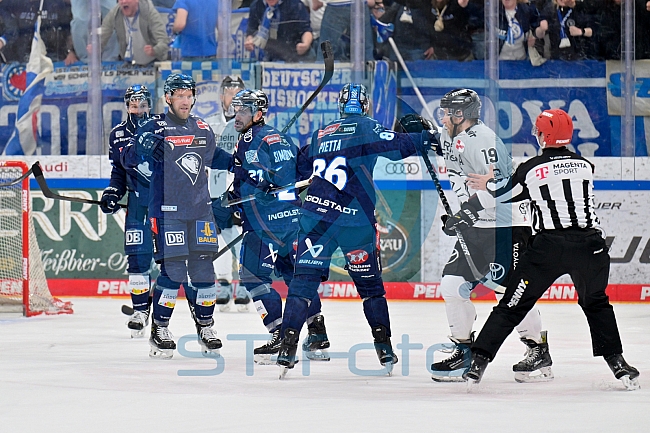 Eishockey, Herren, DEL, Saison 2024-2025, Playoffs Halbfinale, Spiel 5, ERC Ingolstadt - Kölner Haie, 11.04.2025