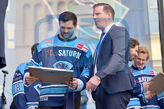 Eishockey, Herren, DEL, Saison 2022-2023, ERC Ingolstadt - Saisonabschlussfeier, 29.04.2023