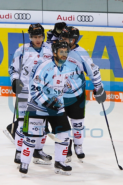 ERC Ingolstadt - Straubing Tigers, Eishockey, DEL, Deutsche Eishockey Liga, Spieltag 1, 01.12.2017