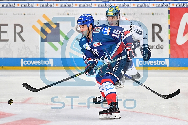 Adler Mannheim vs ERC Ingolstadt, Eishockey, DEL, Deutsche Eishockey Liga, Spieltag 45, 24.01.2018