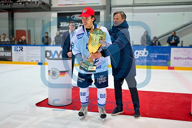 Eishockey, Herren, U20 DNL, Saison 2025-2026, Finale - Spiel 3, ERC Ingolstadt - Jungadler Mannheim, 04.04.2026