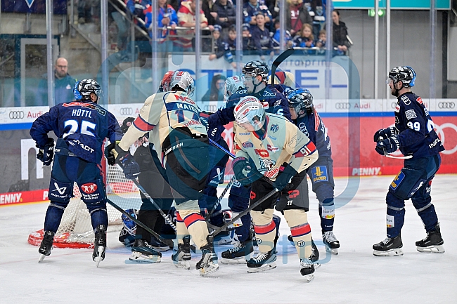 Eishockey, Herren, DEL, Saison 2024-2025, Playoffs Viertelfinale, Spiel 5, ERC Ingolstadt - Nürnberg Ice Tigers, 26.03.2025