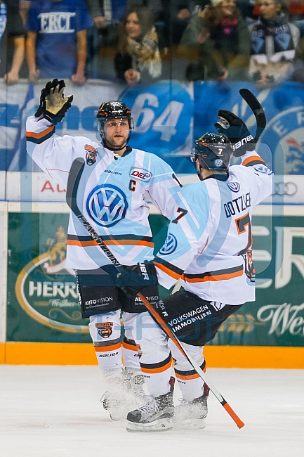ERC Ingolstadt  - Grizzlys Wolfsburg, Eishockey, DEL, Deutsche Eishockey Liga, Spieltag 37, 13.01.2017